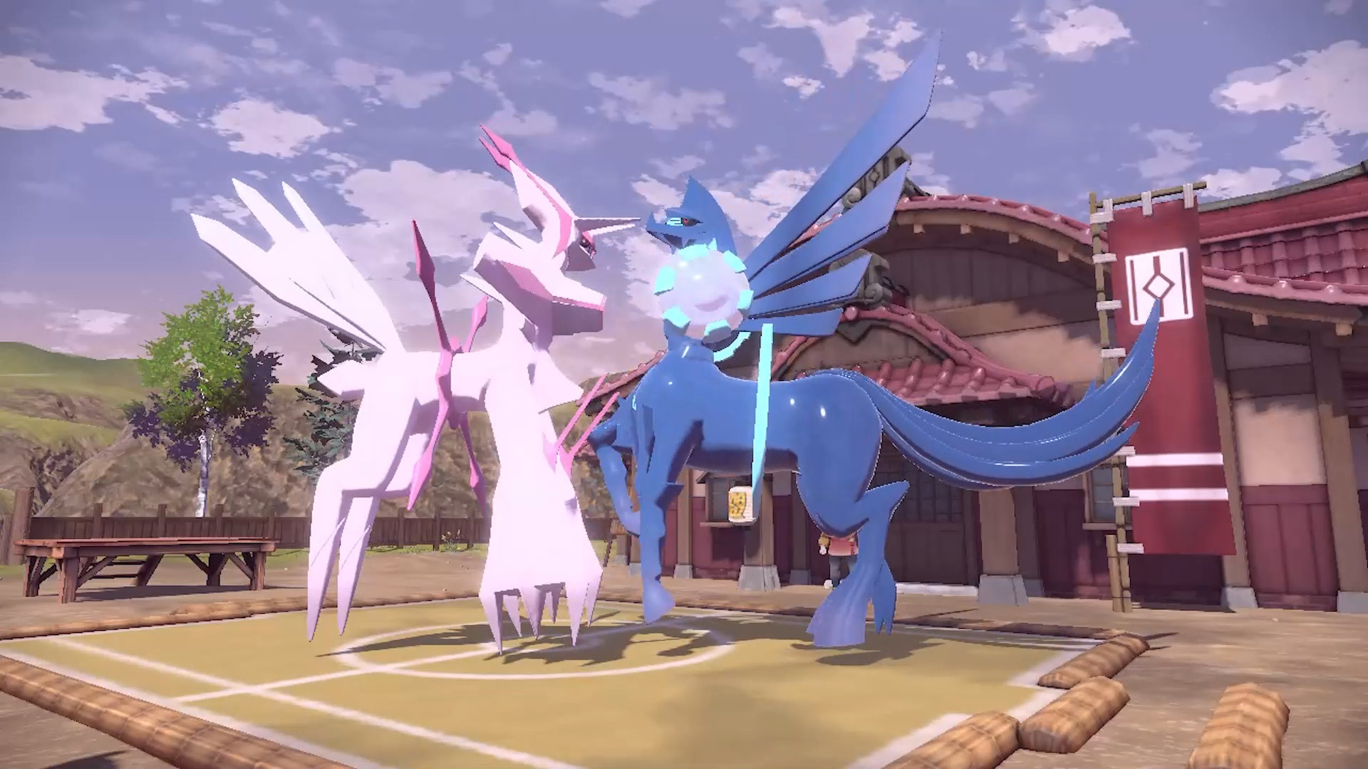 Dialga And Palkia Form Origin Inverted Colors Pok Mon Legends Arceus Mods