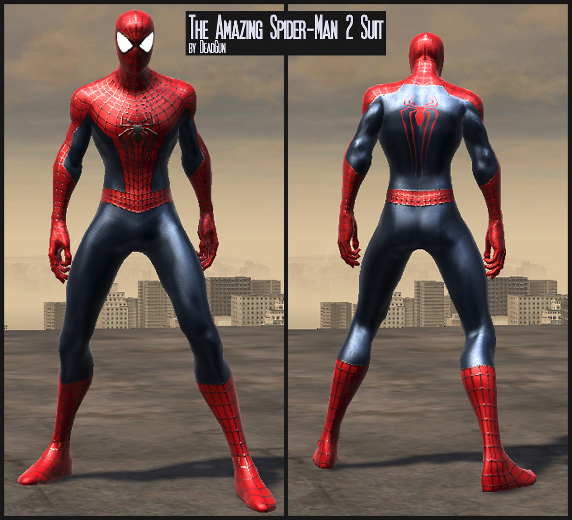 The Amazing Spider-Man 2 Suit [Spider-Man: Web of Shadows] [Mods]