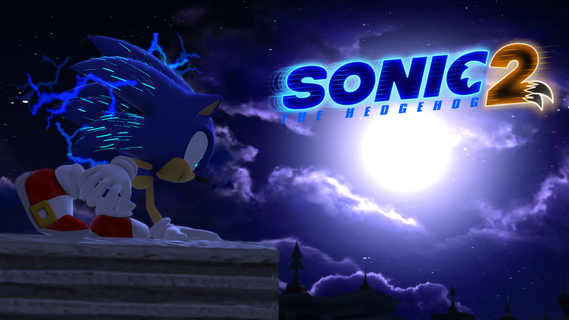 Made a reskin idea of Faker Sonic as Movie Sonic (Thought they