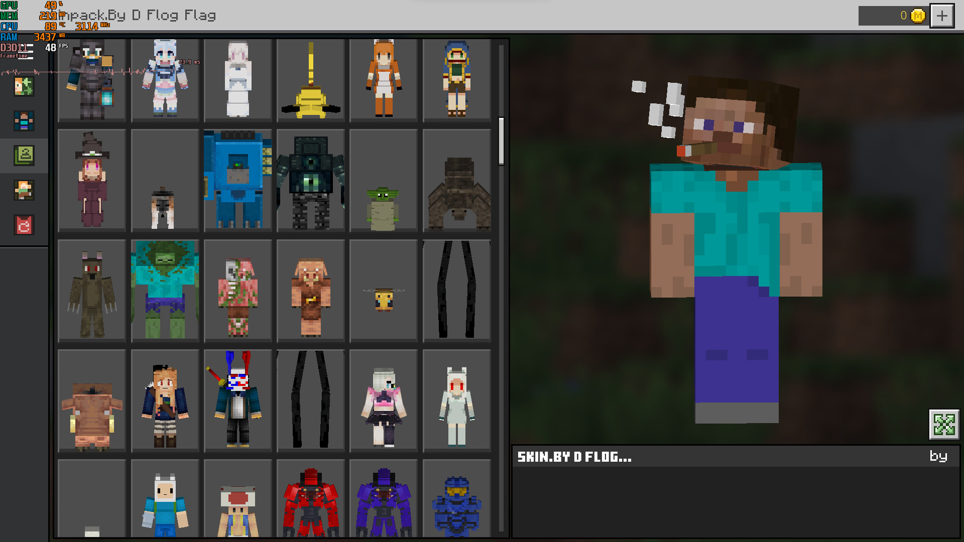 Original Minecraft Skins