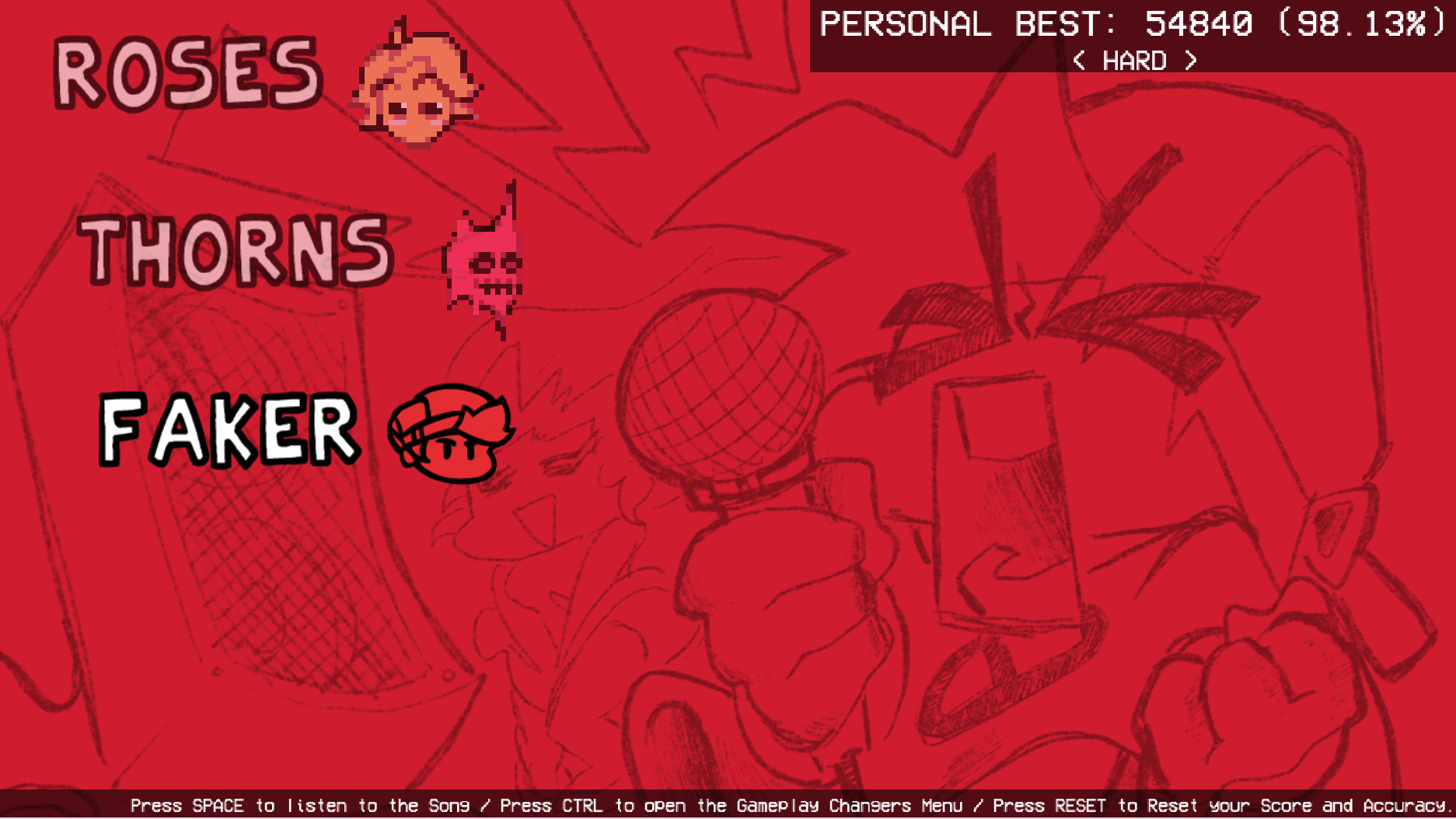 FNF Gametoons Player VS BF (Faker Cover) PLAYABLE [Friday Night Funkin