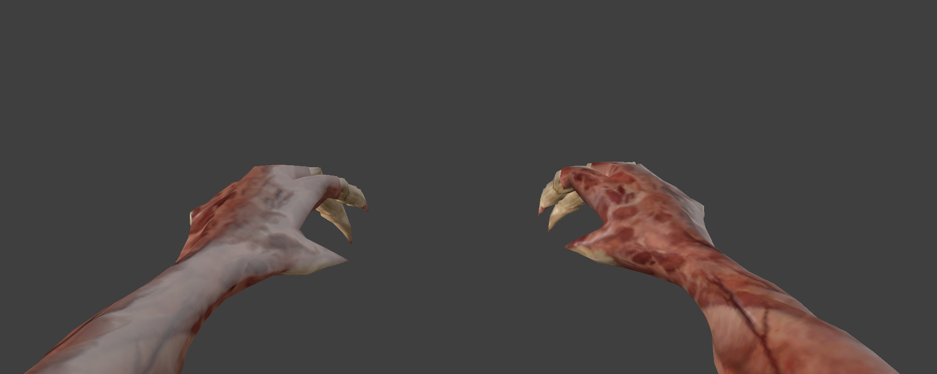 Zombie licker hand
