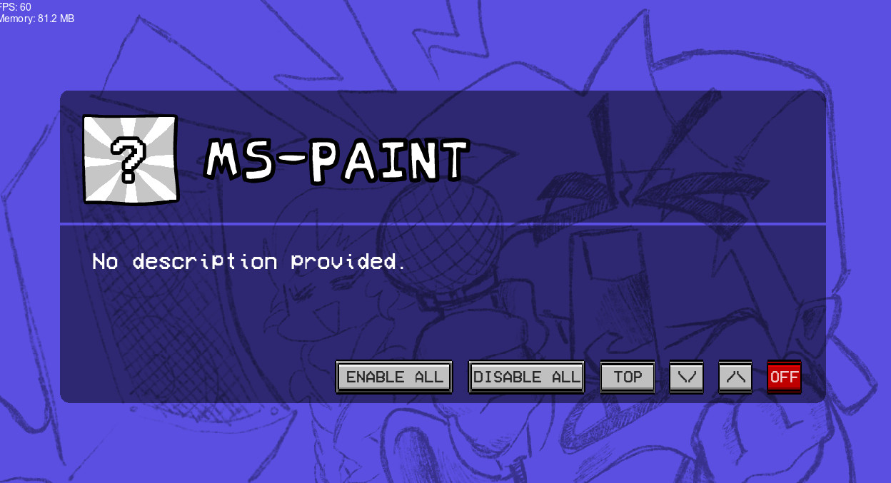 MS Paint Notes For FNF Mods [Friday Night Funkin'] [Mods]