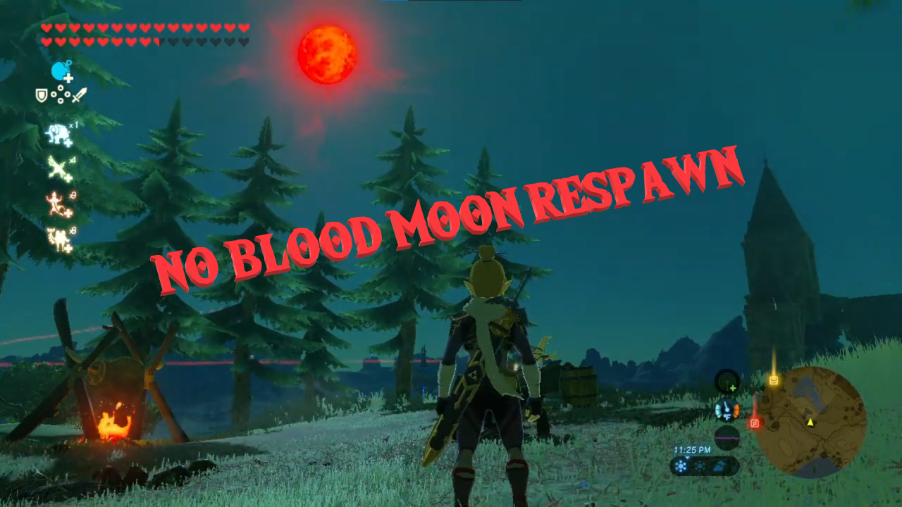 No Blood Moon Respawn (Switch) [The Legend of Zelda Breath of the Wild (Switch)] [Mods]