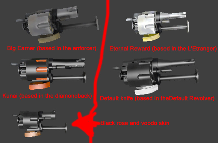 The Inside Jab Pack (Variations for all knifes)