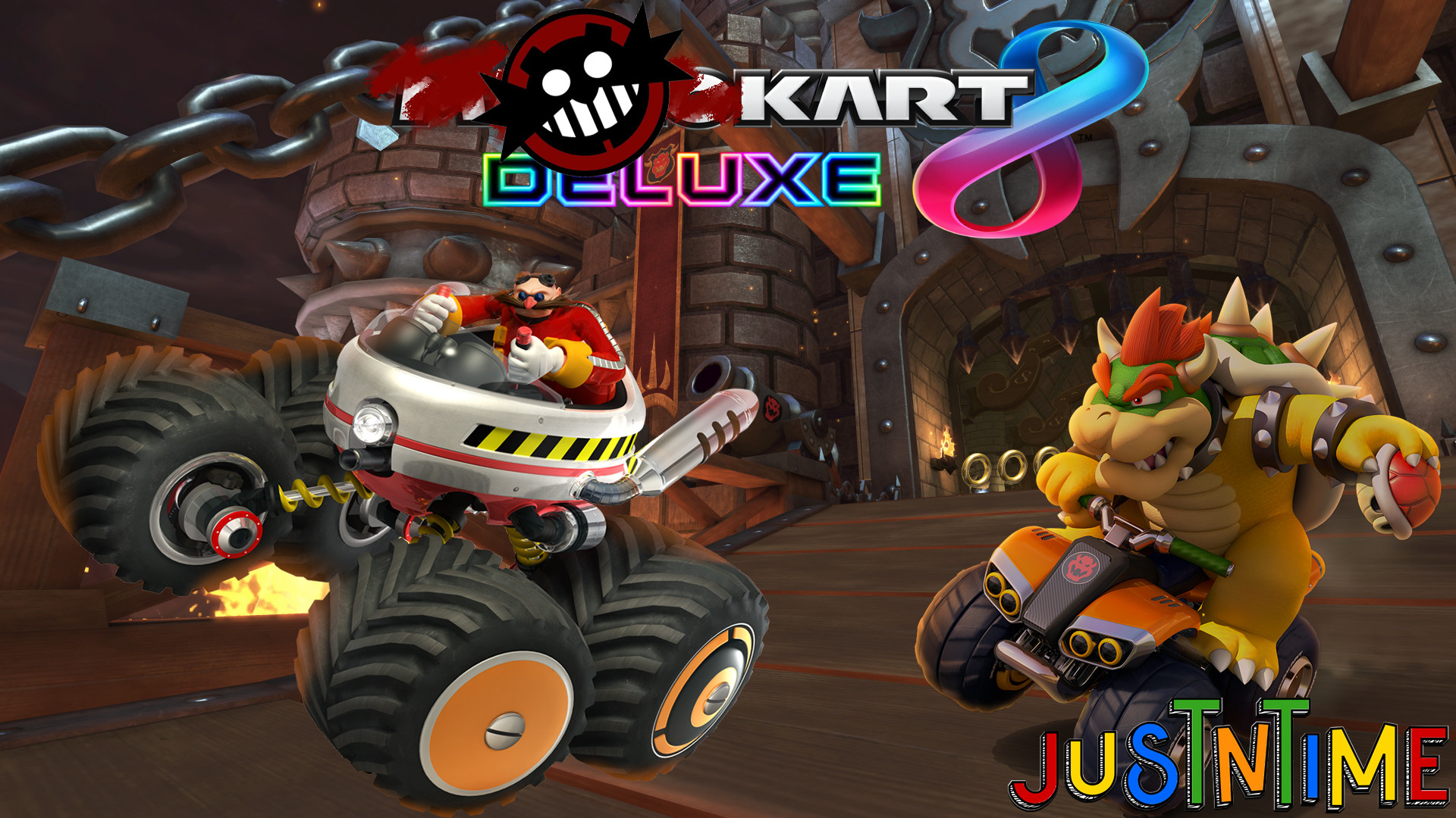 Dr. Eggman Takes Over The Race! [mario Kart 8 Deluxe] [mods]