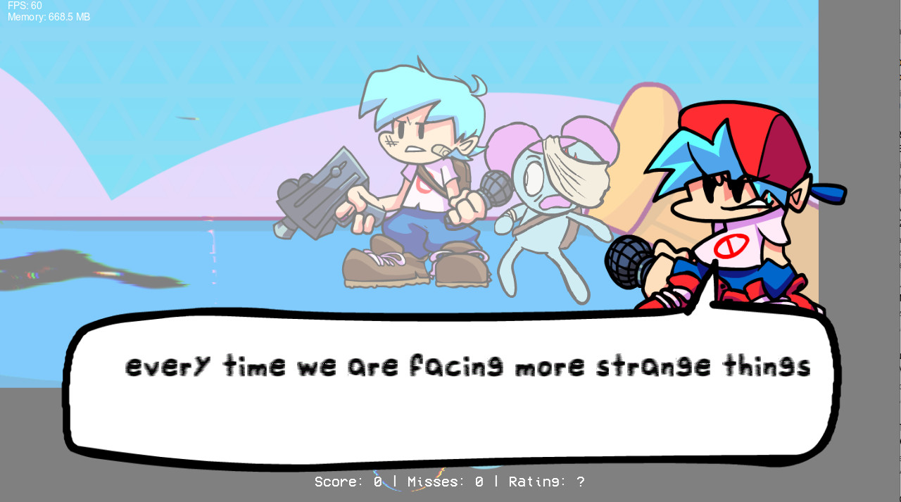 VS GLITCH BEANS Mod for Friday Night Funkin' FNF Mods