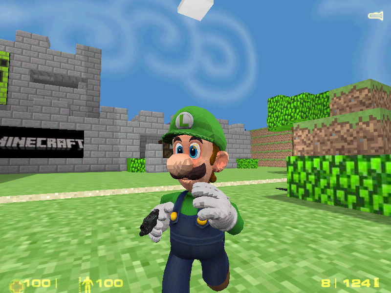 Super Mario Odyssey Luigi 2.0 [Sven Coop] [Mods]