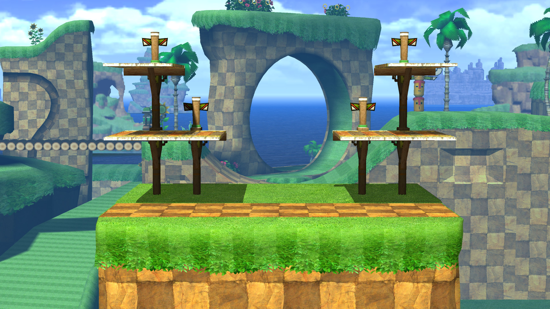 Green Hill Zone Modern Pack [Super Smash Bros. Brawl] [Mods]