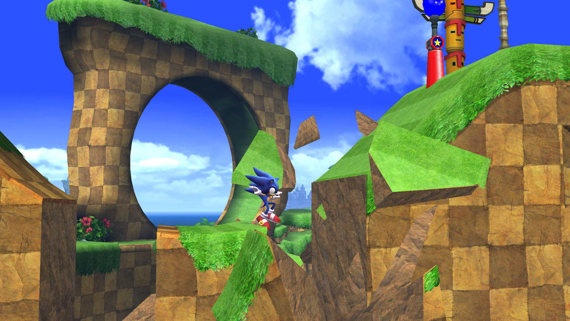 Green Hill Zone Modern Pack [Super Smash Bros. Brawl] [Mods]