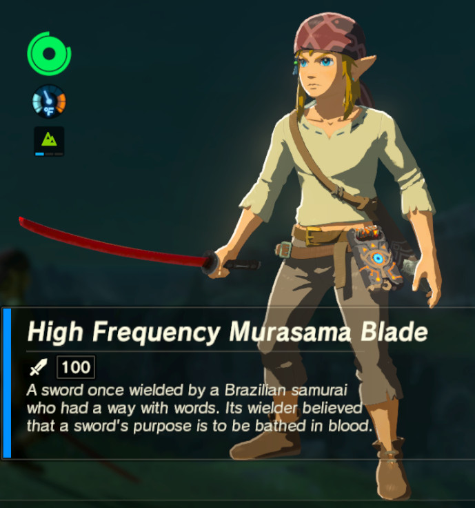 Is there a translation of how exactly the HF Murusama blade +