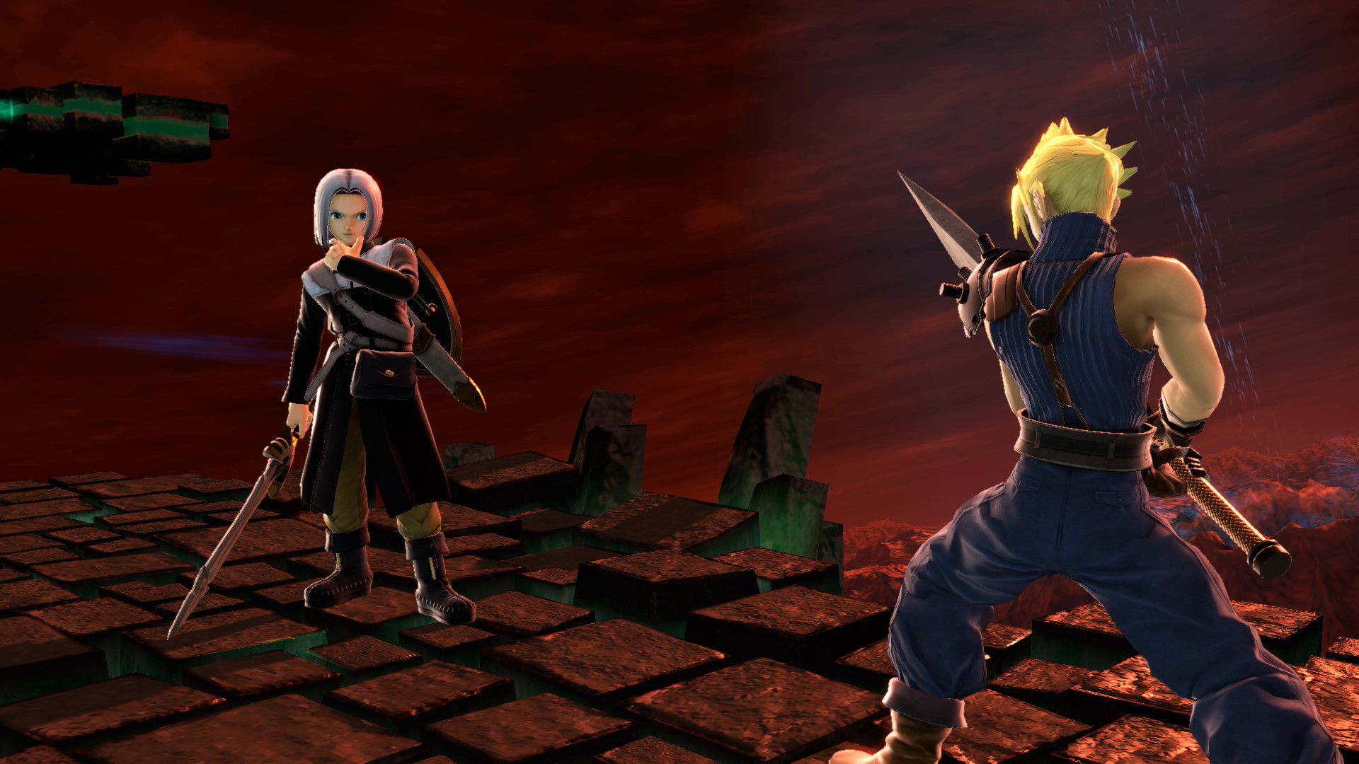 Hero (Sephiroth Recolor) [Super Smash Bros. Ultimate] [Mods]