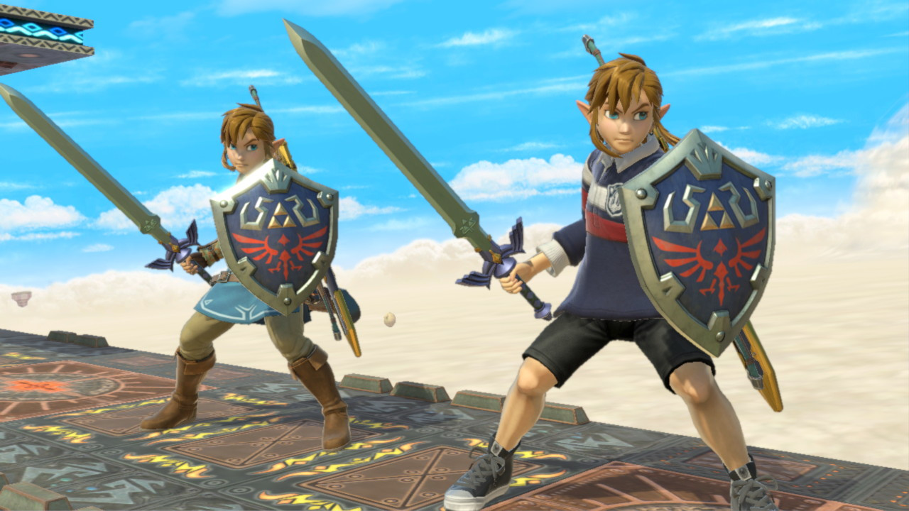 Link Inkling Inkling Fashion Link Mod for Super Smash Bros. Ultimate | SSBU Mods