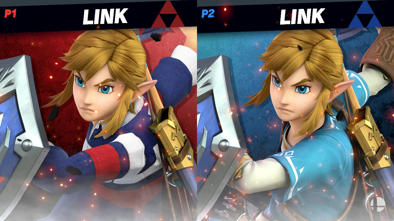 Link Inkling Inkling Fashion Link Mod for Super Smash Bros. Ultimate | SSBU Mods