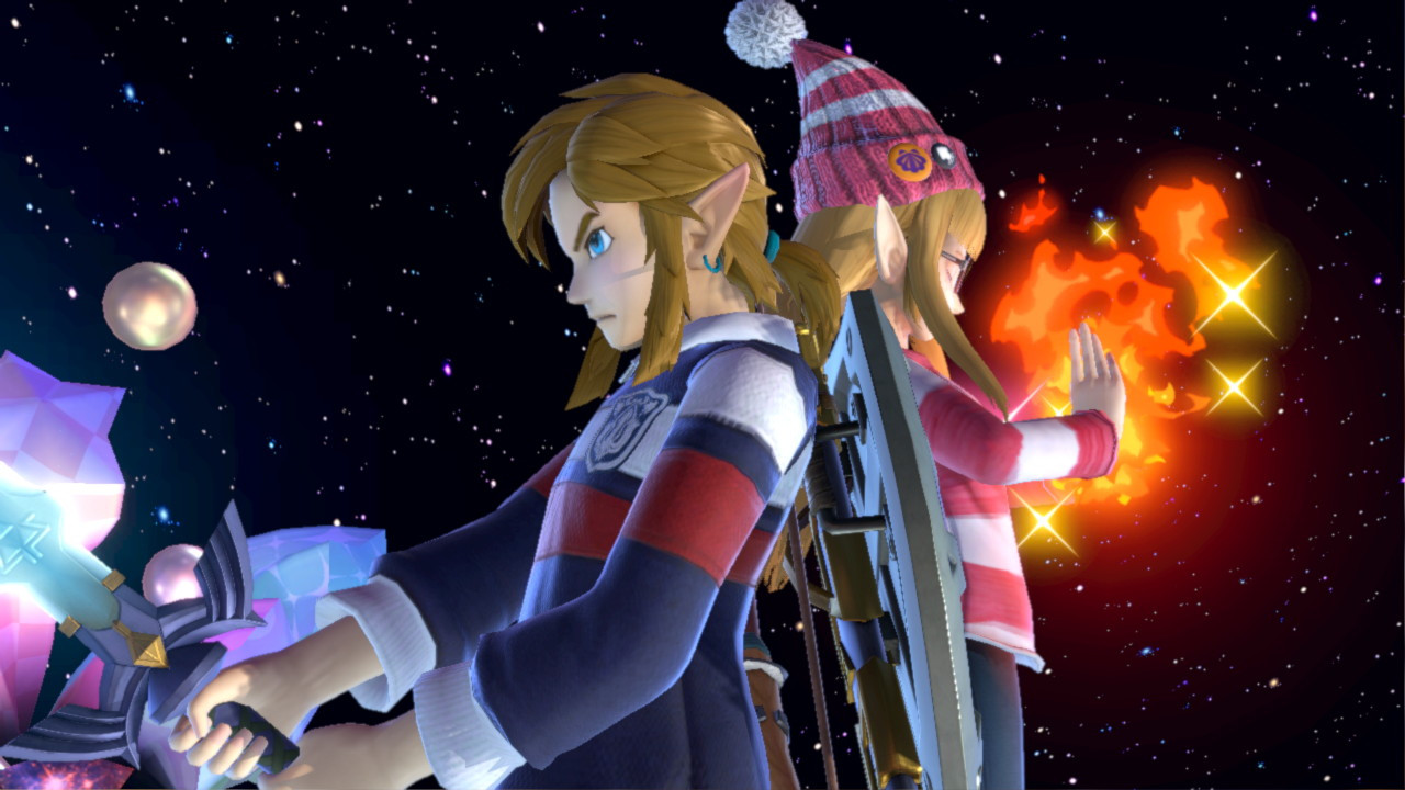 Link Inkling Inkling Fashion Link Mod for Super Smash Bros. Ultimate | SSBU Mods