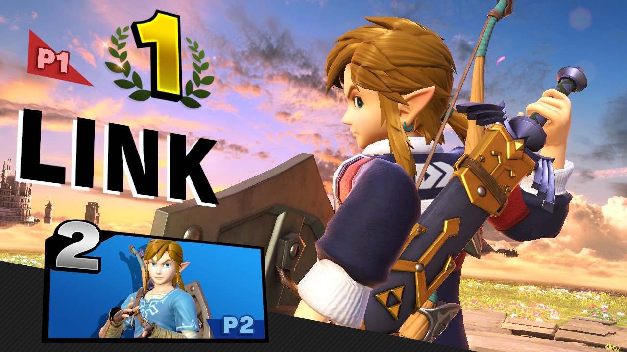Link Inkling Inkling Fashion Link Mod for Super Smash Bros. Ultimate | SSBU Mods