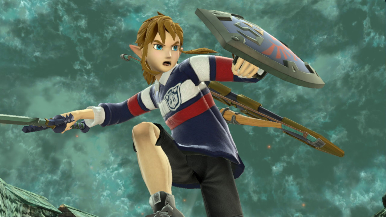 Link Inkling Inkling Fashion Link Mod for Super Smash Bros. Ultimate | SSBU Mods