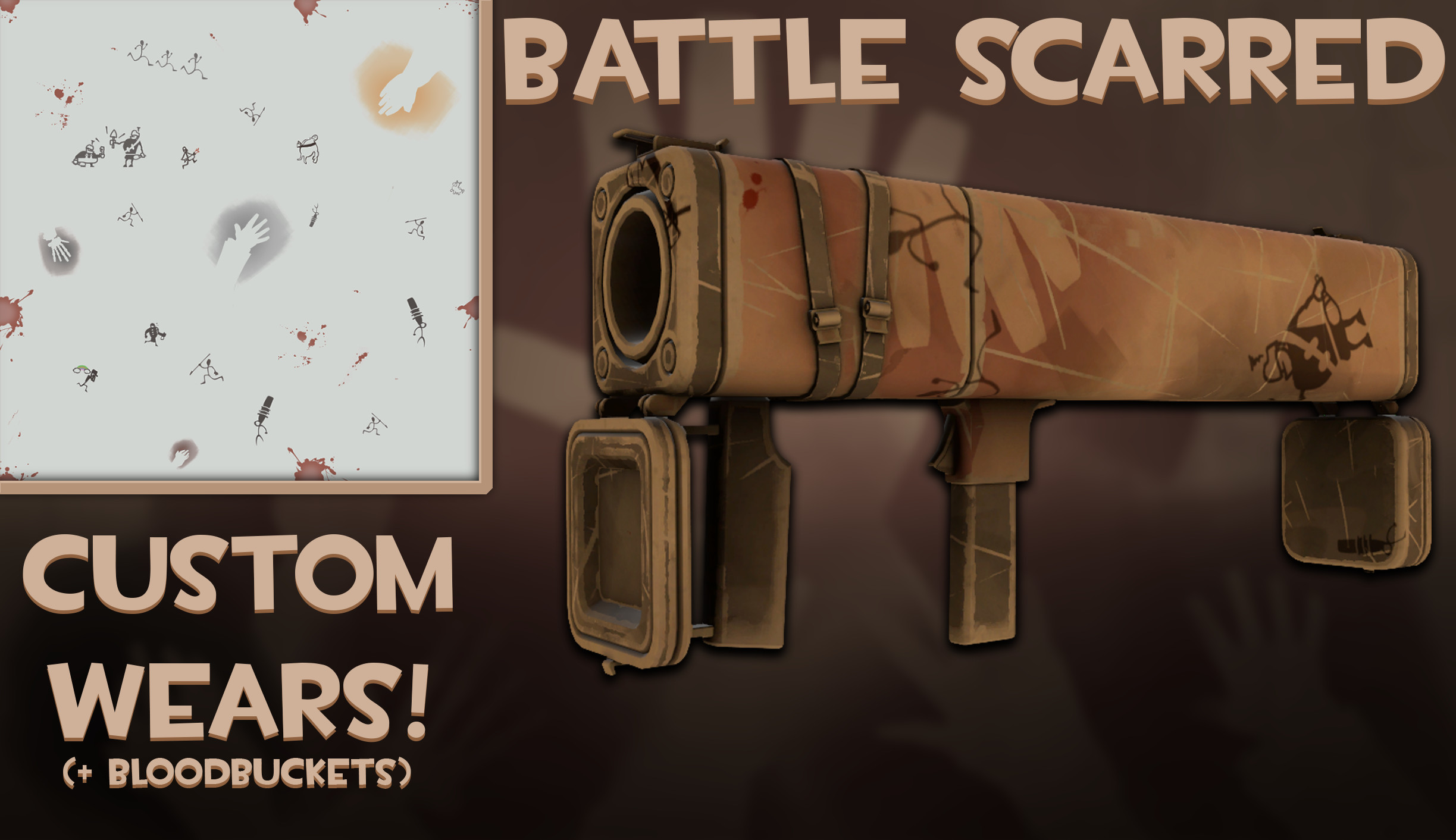 The Double War Paint Pack [Team Fortress 2] [Mods]