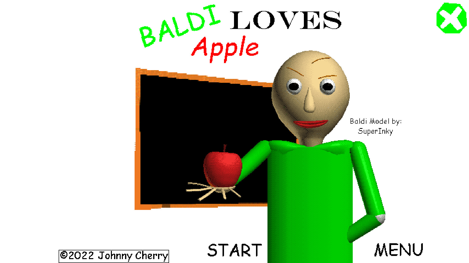 Baldis basics character idea #1,Mrr Appple
