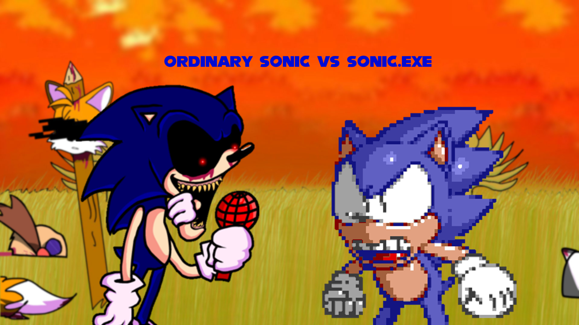 Ordinary Sonic Vs Sonic Exe Friday Night Funkin Mods