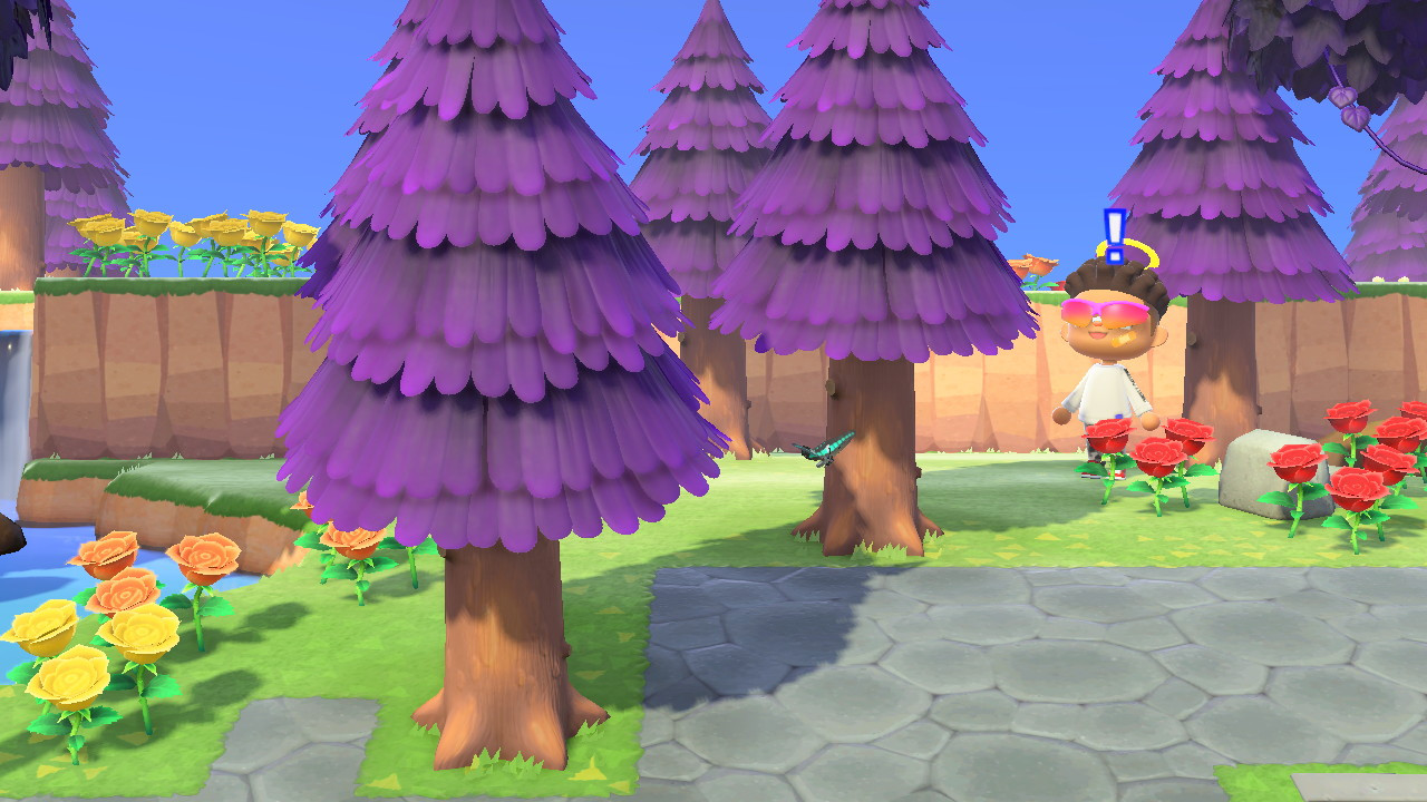 Purple Cedar Tree leaves [Animal Crossing New Horizons] [Mods]