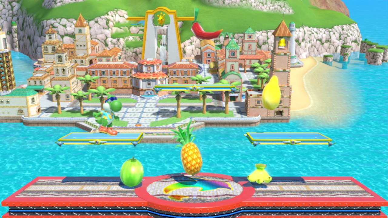 Fruits (Super Mario Sunshine) Pack [Super Smash Bros. Ultimate] [Mods]