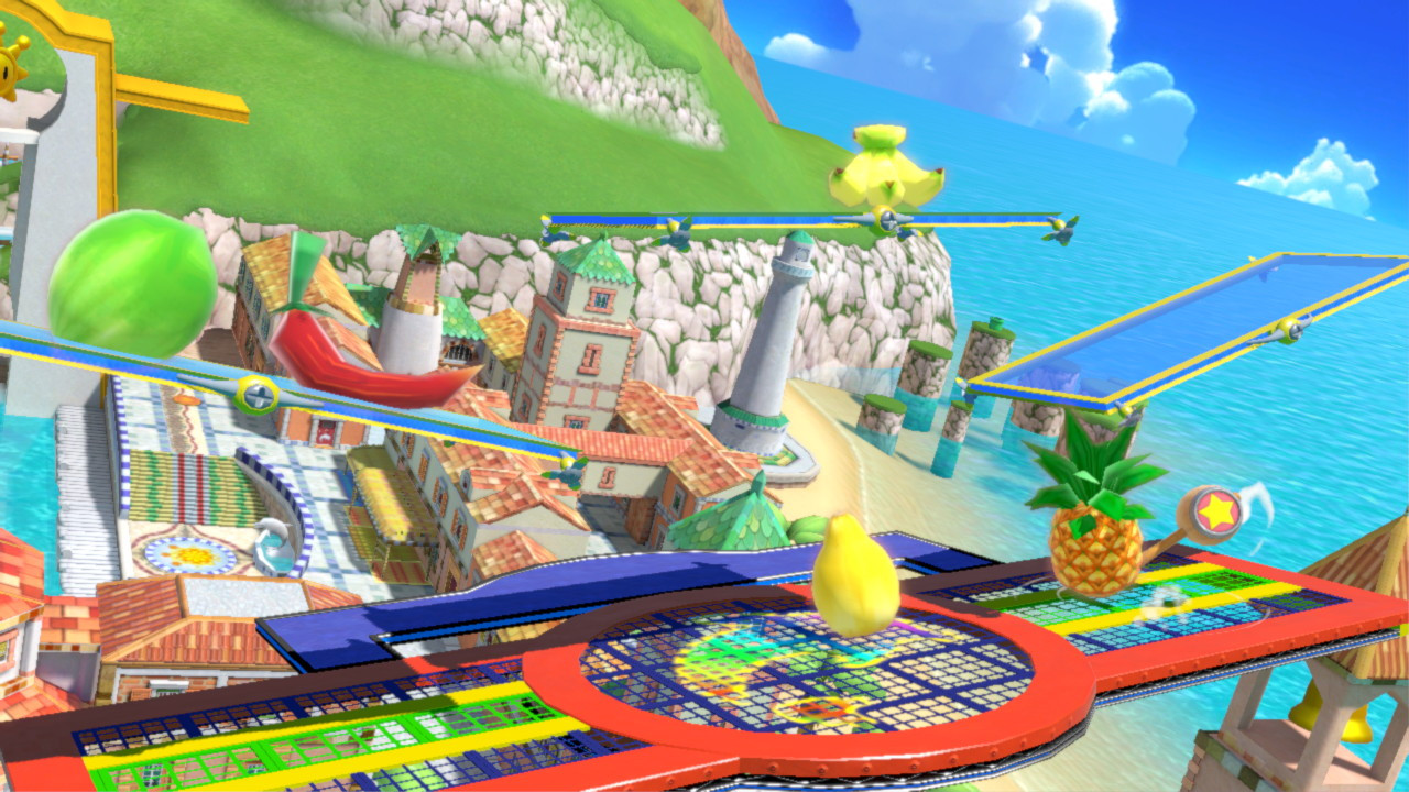 Fruits (Super Mario Sunshine) Pack [Super Smash Bros. Ultimate] [Mods]