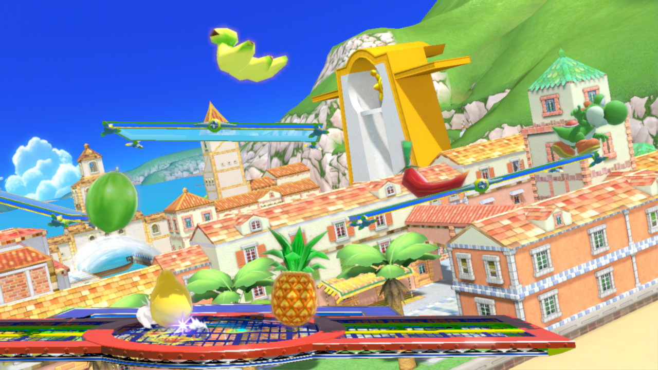 Fruits (Super Mario Sunshine) Pack [Super Smash Bros. Ultimate] [Mods]