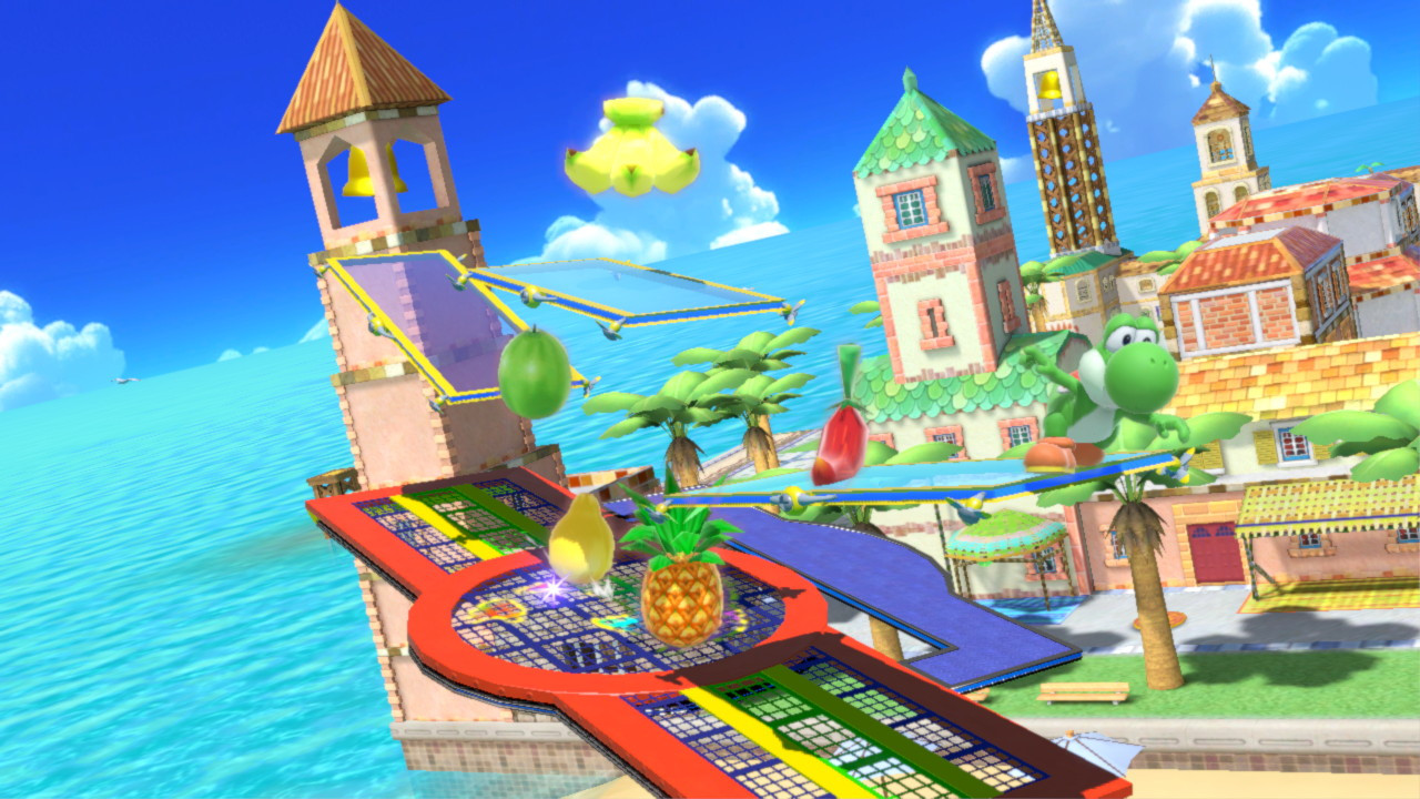 Fruits (Super Mario Sunshine) Pack [Super Smash Bros. Ultimate] [Mods]