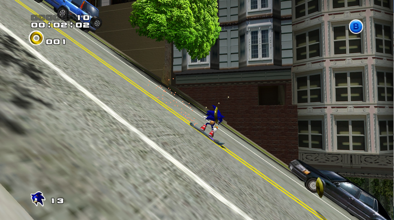 Sonic P-02: Sonic 2006 in Adventure 2 