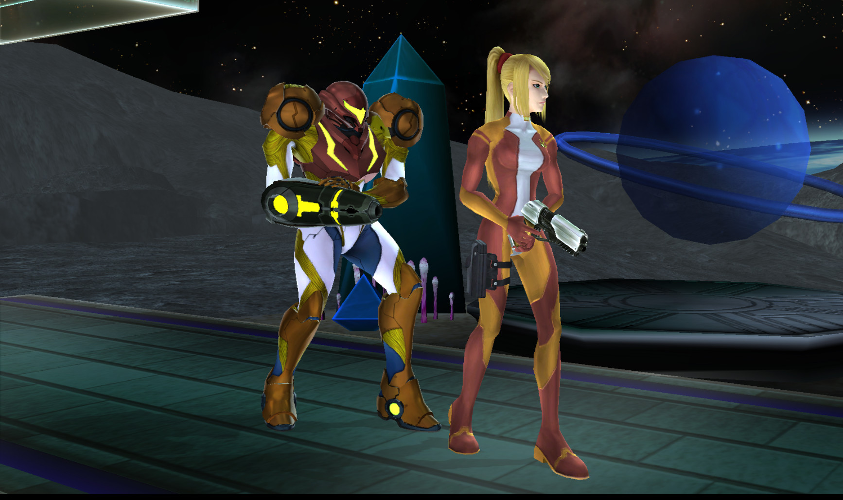 Dread-themed Zero Suit Samus Mod for Super Smash Bros. Brawl | Brawl Mods