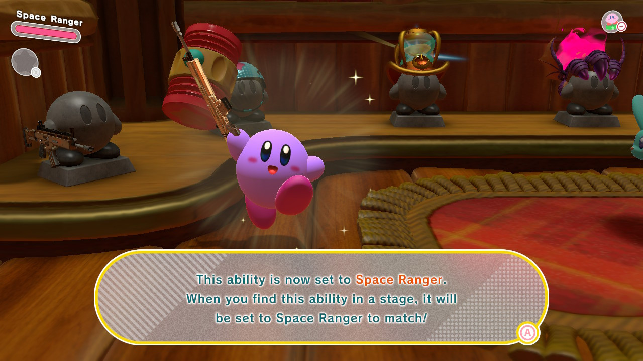 fortnite scar over space ranger [Kirby and the Forgotten Land] [Mods]