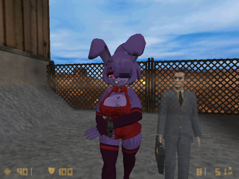 Bonnie Plays Five Nights in Anime 3D 🥵 