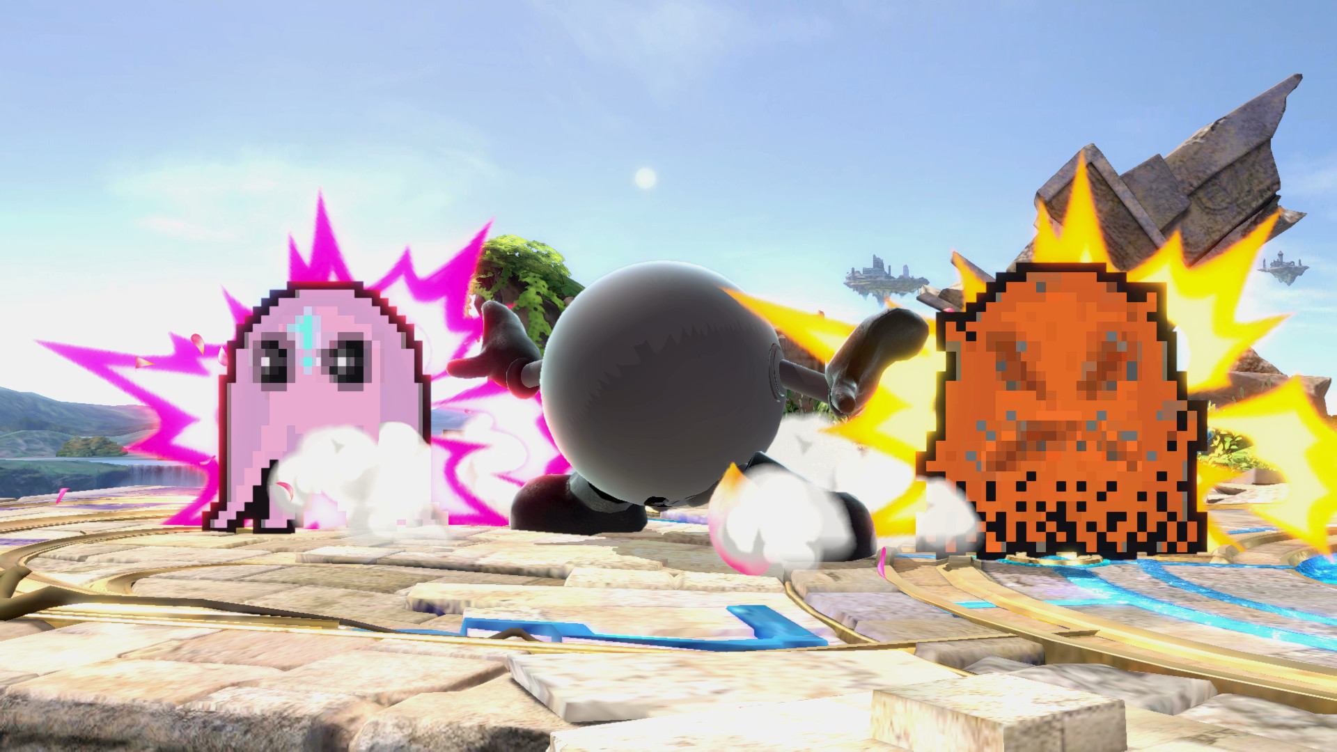Pacman.exe Old One PacMan.exe Ghost [Super Smash Bros. Ultimate]