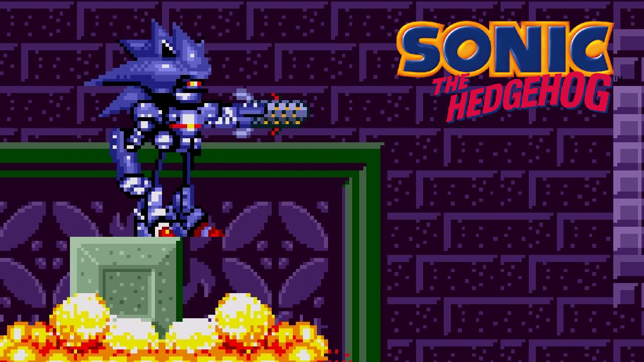 Mecha Sonic in Sonic 2 (2013) ✪ First Look Gameplay (1080p/60fps) 