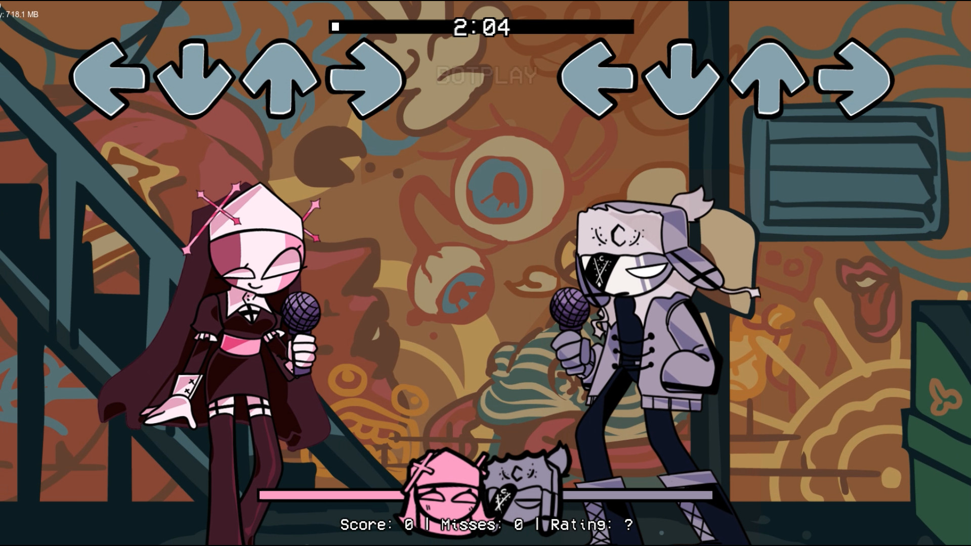 Sarv and Ruv Underground style [SKIN] [Friday Night Funkin'] [Mods]