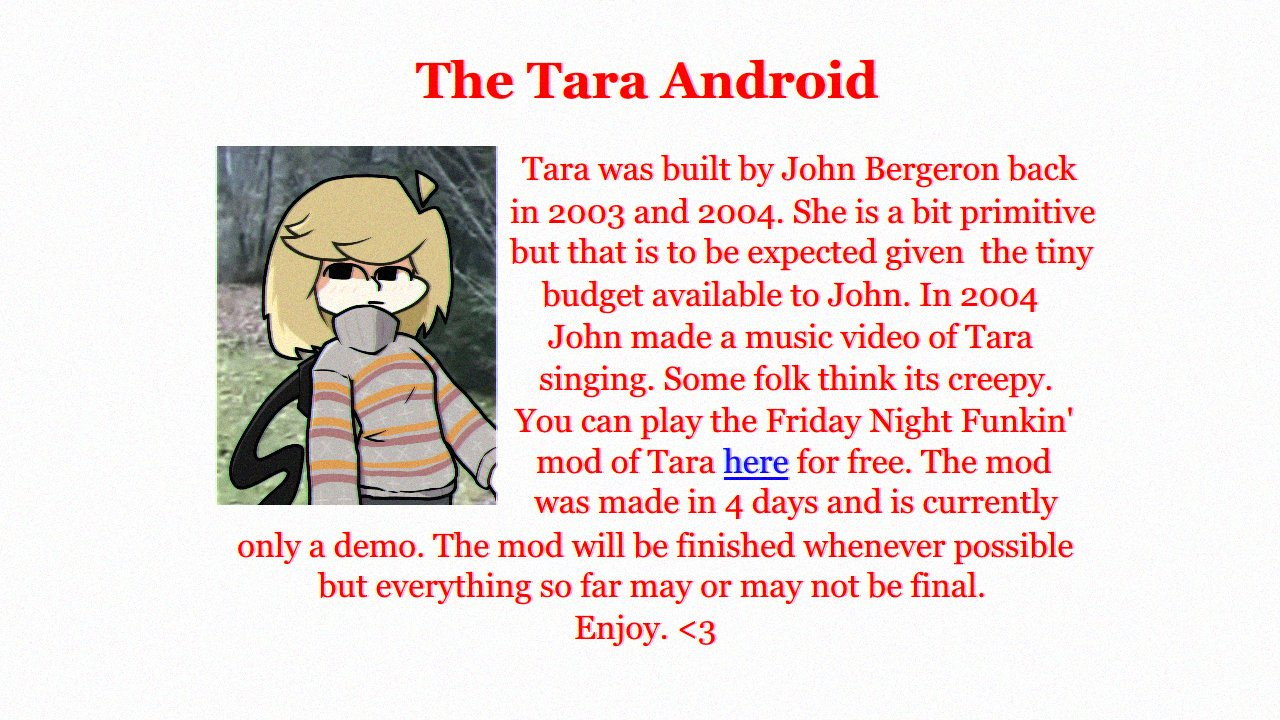 Stream FNF I Feel Fantastic V.S. Tara The Android - Surrealism by