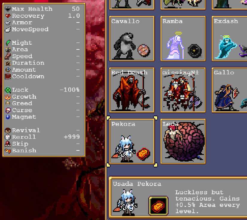 Bubby's Character Pack Mod for Vampire Survivors VS Mods