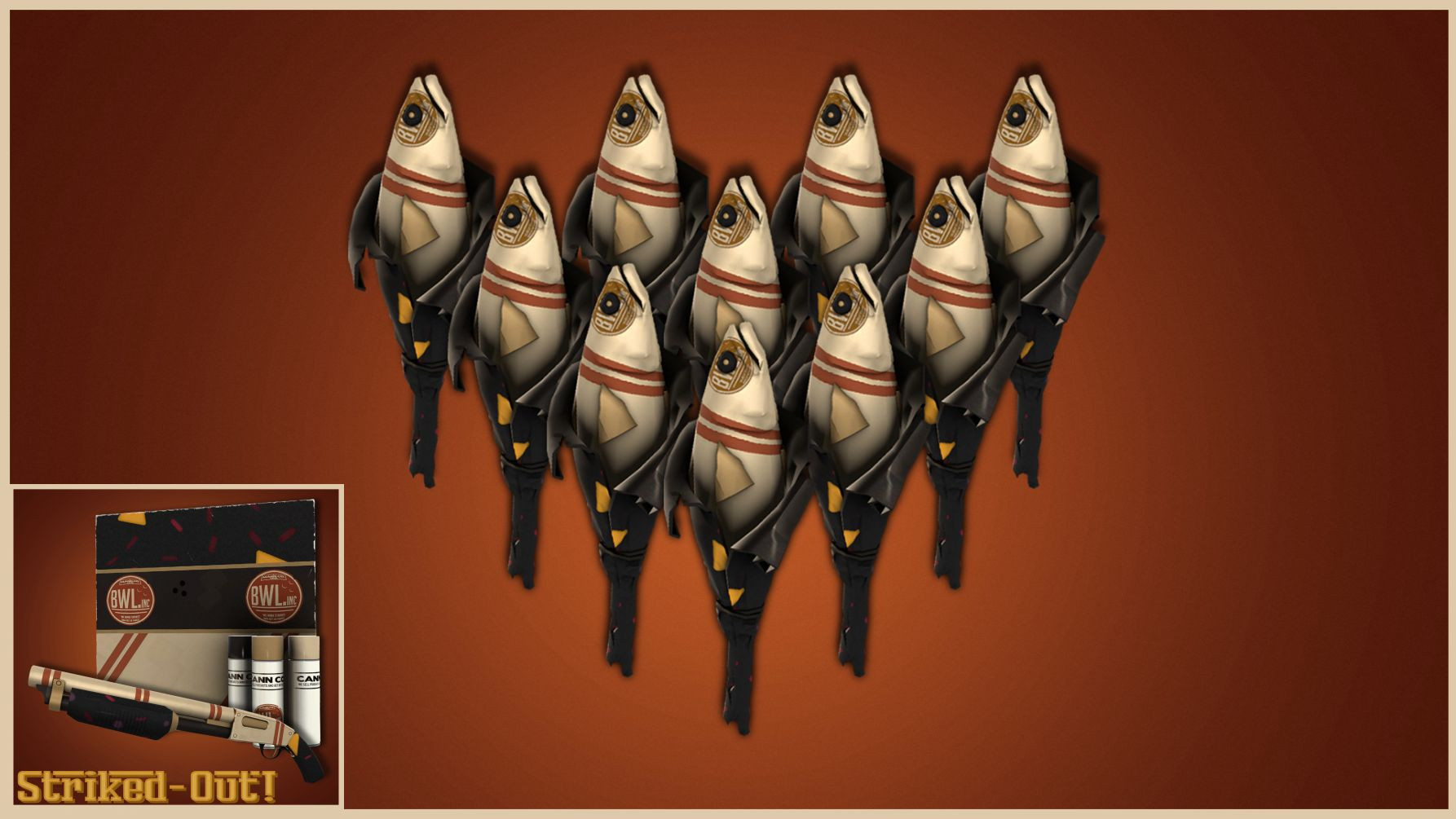 Striked-Out War Paint