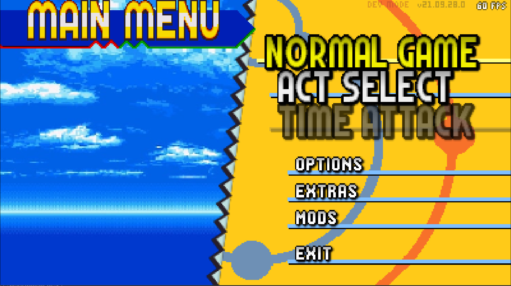 Sonic Mania Menu [Sonic 3 A.I.R.] [Mods]