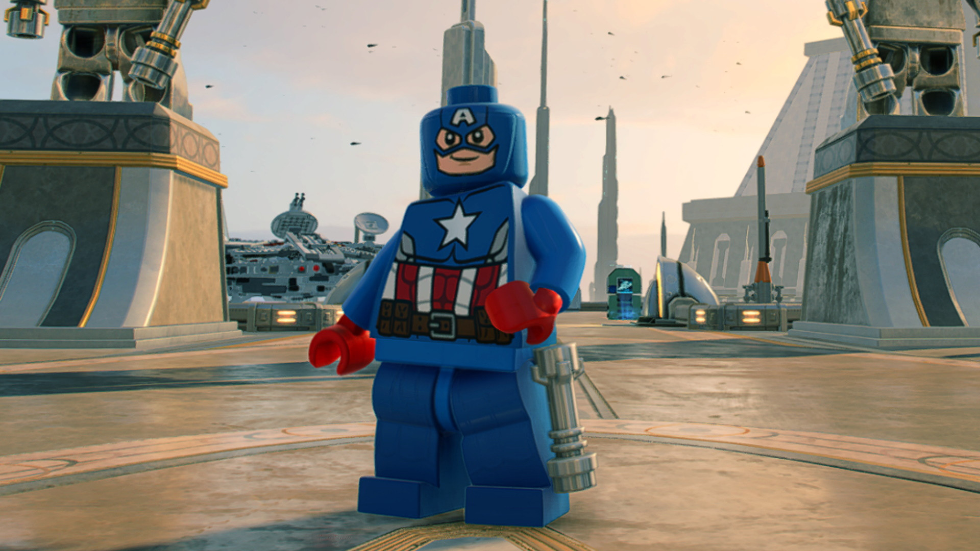 Captain America [LEGO Star Wars: The Skywalker Saga] [Mods]