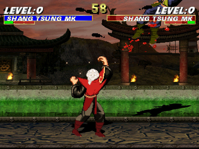 Shang Tsung MK1 cartoon style [M.U.G.E.N] [Mods]