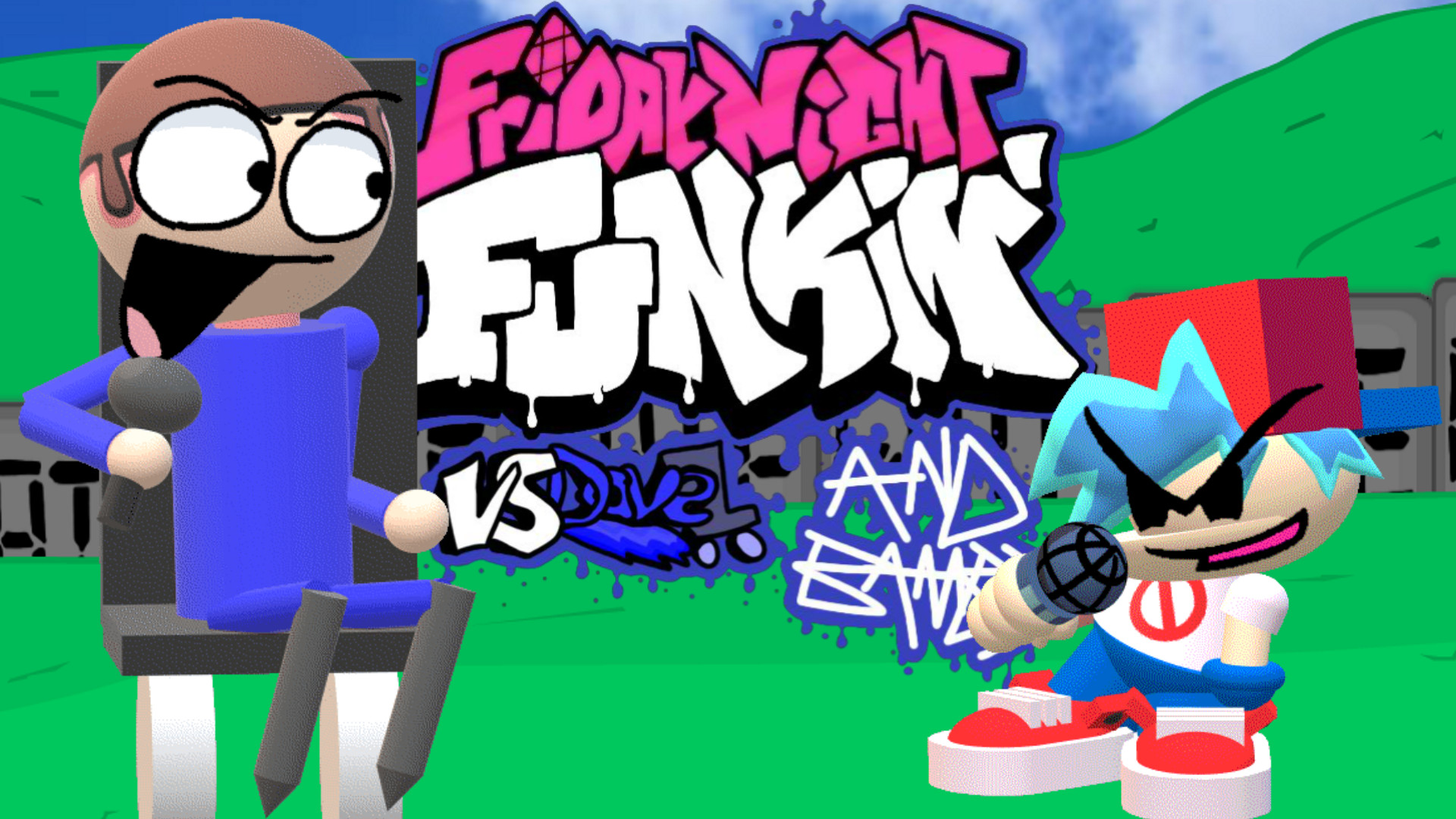 Vs Dave & Bambi 3D Edition: FULL WEEK V2 [Friday Night Funkin'] [Mods]