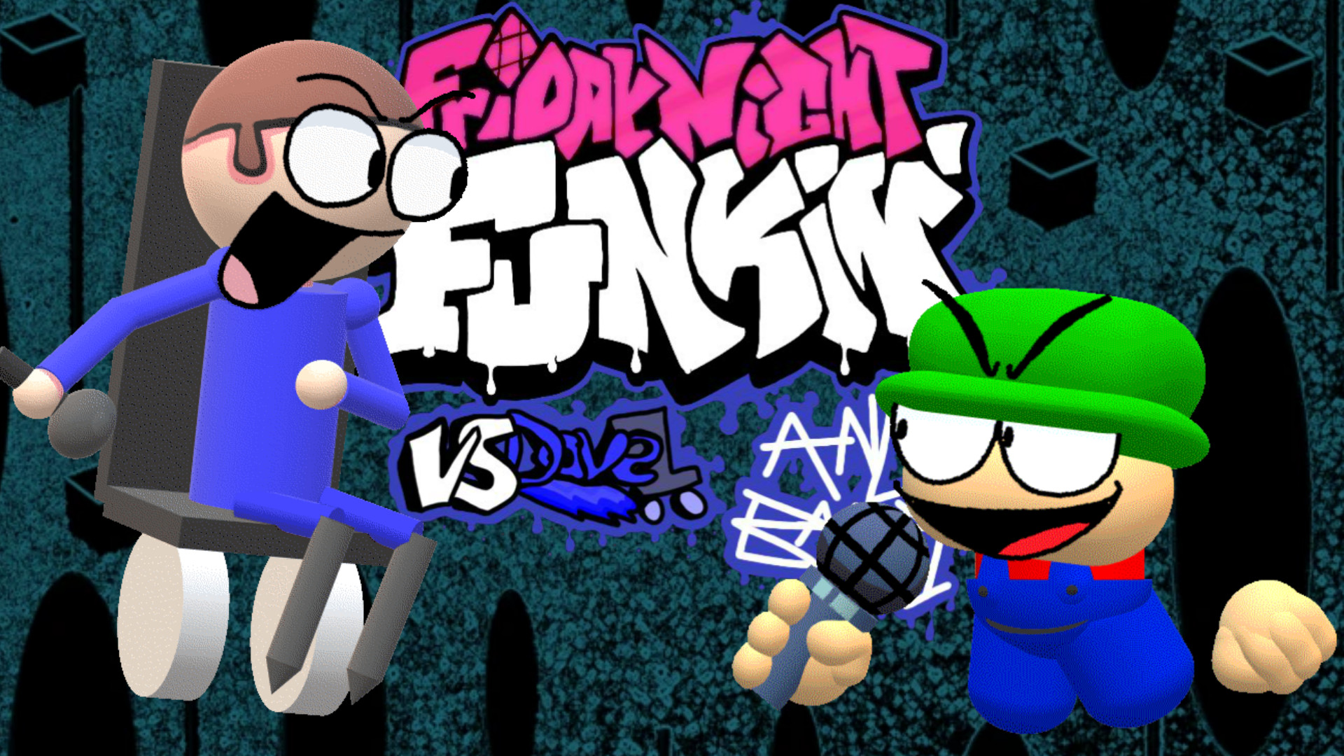 Vs Dave & Bambi 3D Edition: FULL WEEK V2 [Friday Night Funkin'] [Mods]