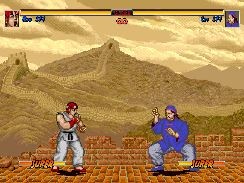 Street Fighter 1 (1987) - Complete Gameplay 