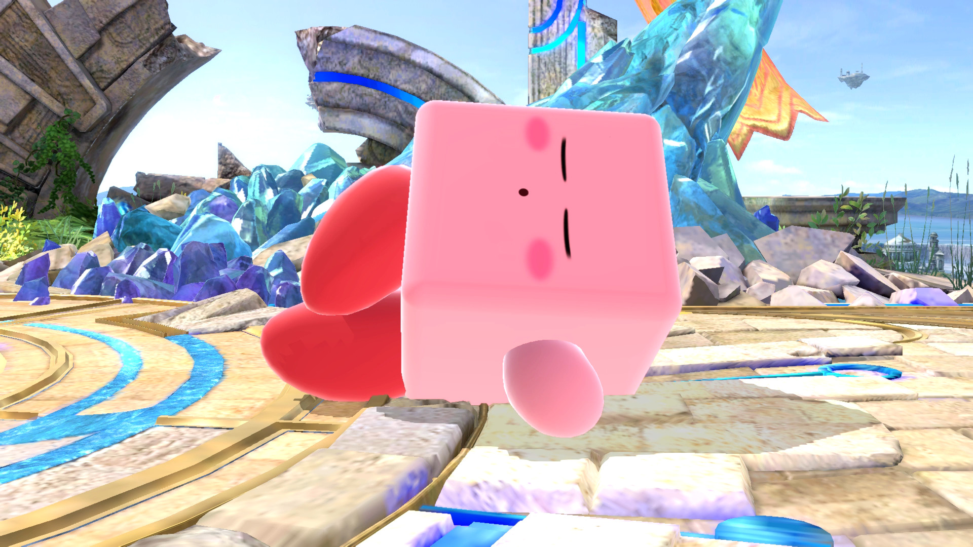 Square Kirby [Super Smash Bros. Ultimate] [Mods]