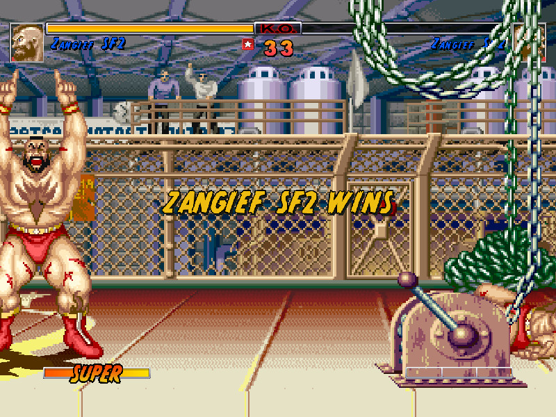 Zangief street fighter 2