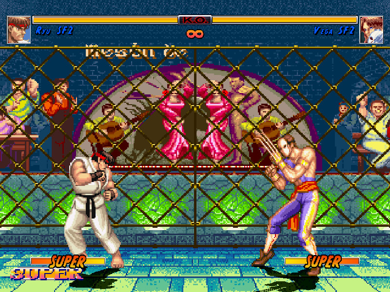 Super Street Fighter 2 Turbo-(RYU vs VEGA) 