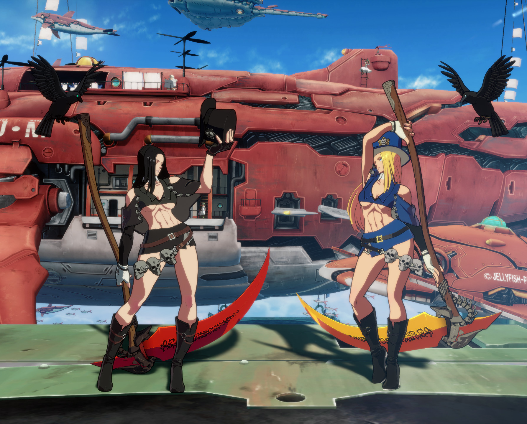 Testament with Boobs [GUILTY GEAR -STRIVE-] [Mods]