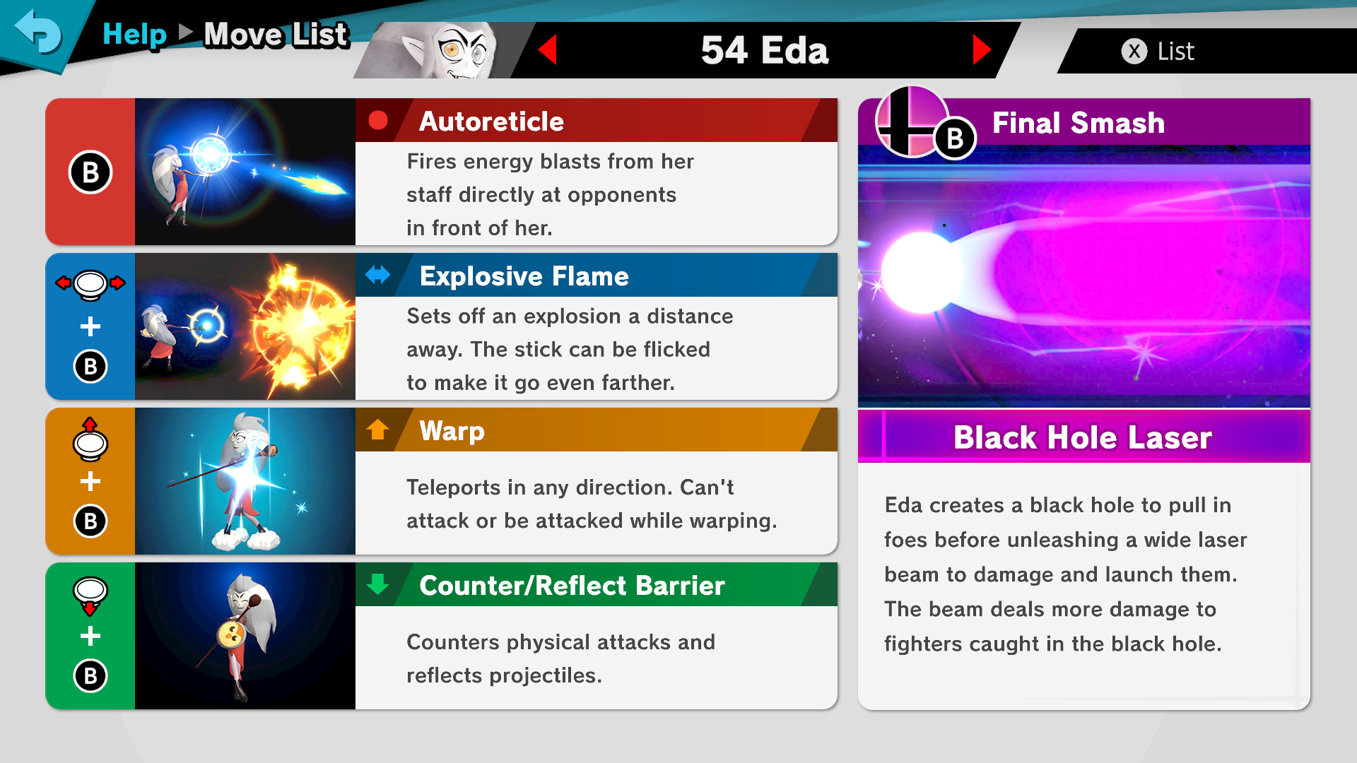 Challenger Pack - Eda Clawthorne (The Owl House) [Super Smash Bros